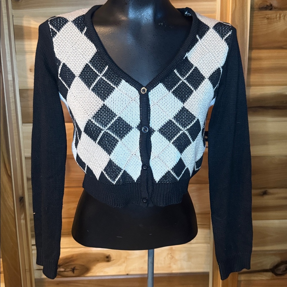Checkered Sweater